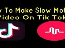 Image of SlowMotionTikTok write in gold color