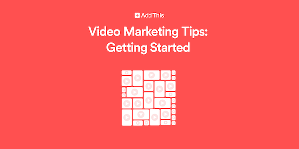 Image showing Video Marketing Strategy Tips written in white text color